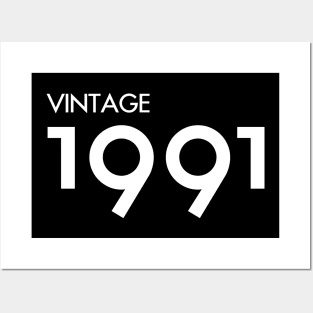 Vintage 1991 Gift 29th Birthday Party Posters and Art